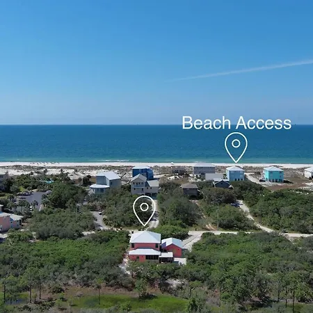Walk To Beach, Secluded, Gazebo With Grill, 1Gig Wifi, Washer And Dryer, Games Gulf Shores Exterior foto